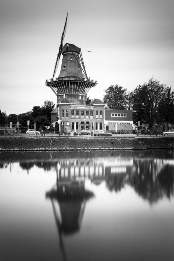 Amsterdam, Brouwerij het ij, Black and White, Long Exposure, Ivo Kerssemakers, Canals, Architecture, Netherlands, Holland, Fine Art, B&W