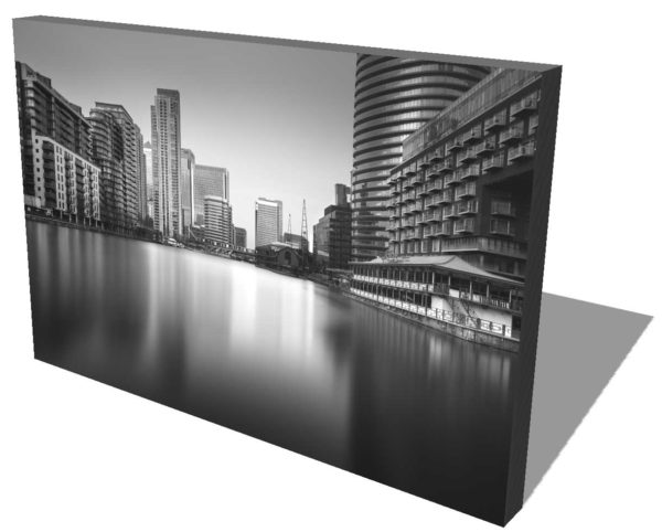 Canary Wharf, London, Black and white, Long exposure, England, Ivo Kerssemakers