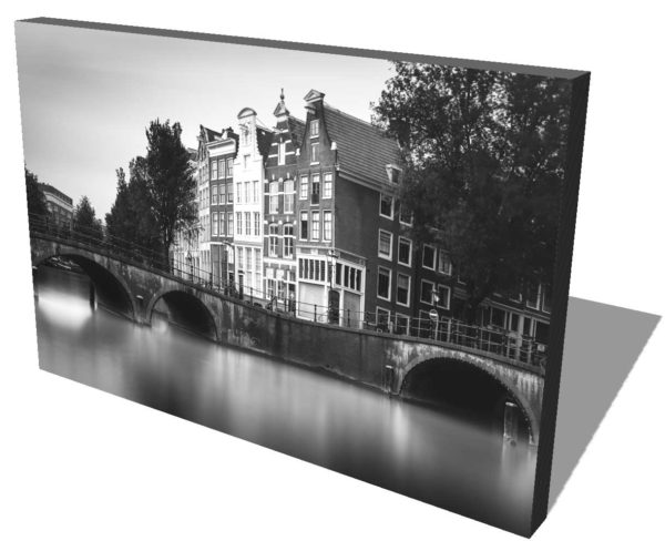 Amsterdam, Keizersgracht, Black and White, Long Exposure, Ivo Kerssemakers, Canals, Architecture, Netherlands, Holland, Fine Art, B&W