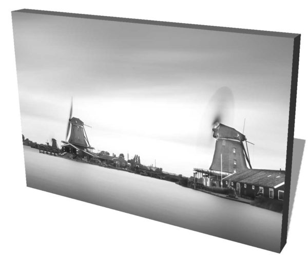 Zaanse Schans, Windmills, Kinderdijk, Long Exposure, Ivo Kersemakers, Netherlands, Holland, Black and White, Fine Art, B&W