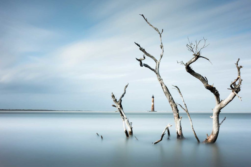 Morris Island, Lighthouse, Charleston, Folly Beach, South Carolina, Long Exposure, Ivo Kerssemakers, Fine Art, Photography