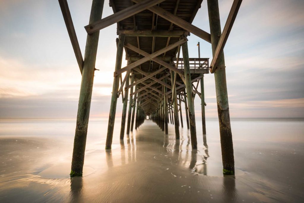 Pawleys Island, Pier, Under the pier, Long Exposure, Sunrise, South Carolina, Ivo Kerssemakers, Fine Art, Photography