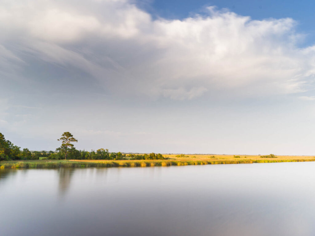 South Santee River, Georgetown with a view of the marsh, Fine art photograph by Ivo Kerssemakers